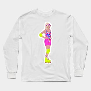 Barbie skating ~ Barbie Long Sleeve T-Shirt